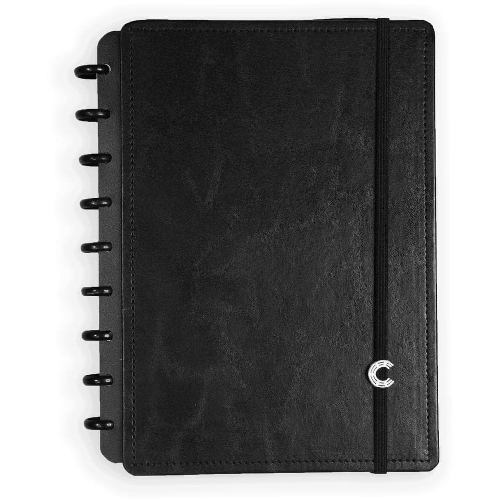 Caderno Inteligente Médio Black 80 fls. 190 mm x 255 mm - Caderno Inteligente