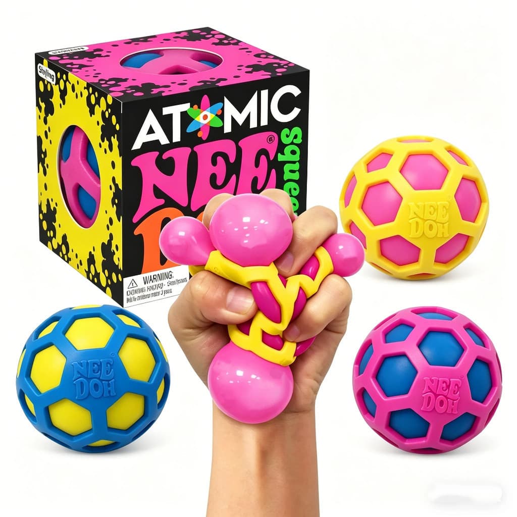 Schylling Needoh Atômico Alívio Do Estresse Bola squishies Brinquedo Caixa Cega Adulto Festa Presente Ferramenta fidget