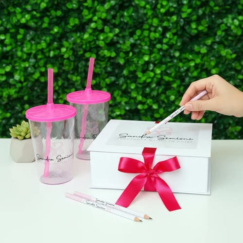 Super Kit Boas Vindas, Treinamento Personalize Com Sua Logo (10 Caixa G - 10 Lapis - 10 Copo)