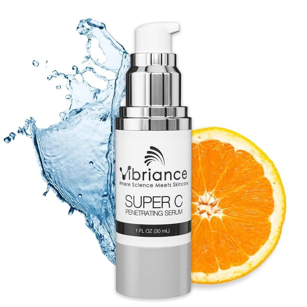 Sérum Vibriance Super C para Pele Madura - Fórmula de Vitaminas Tudo-em-Um Hidrata, Firma, Eleva, Suaviza, Combate Manch