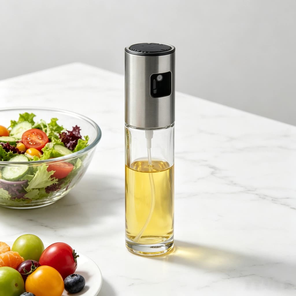 Spray Pulverizador Vidro Borrifador Azeite Vinagreessenciais De Cozinha