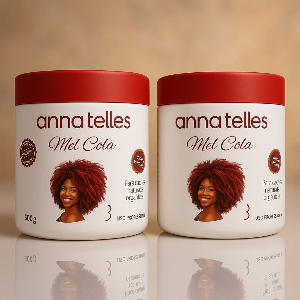 Kit 02 Mel cola Anna Telles 500 gramas cada original promoção