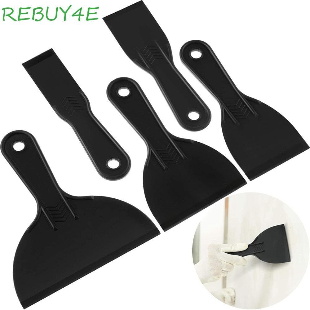 REBUY4E Pá De Gesso Espalhador De Massa Ferramenta De Construção De Pintura Espátula De Enchimento De Piso De 1.5-8 Pole