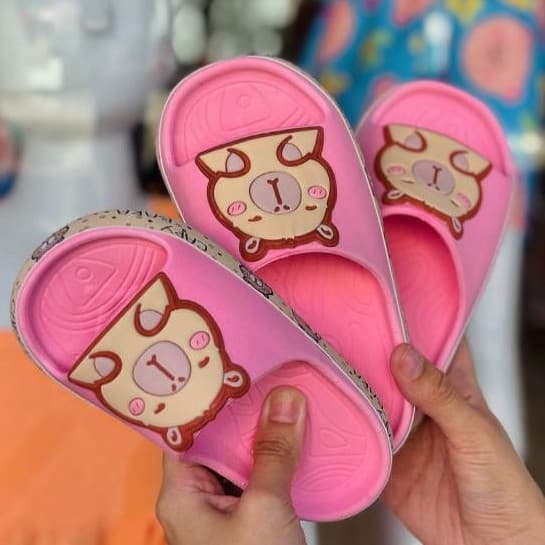 CHINELO CAPIVARA MODA SLIDE INFANTIL JUVENIL