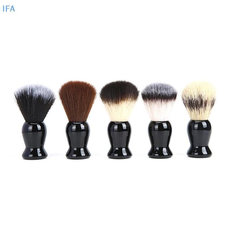 Escova De Barbear Masculina , Com Alça ABS , Sabonete De Barbeiro Para Salão De Beleza , Espuma De Barba , Bigode , Port