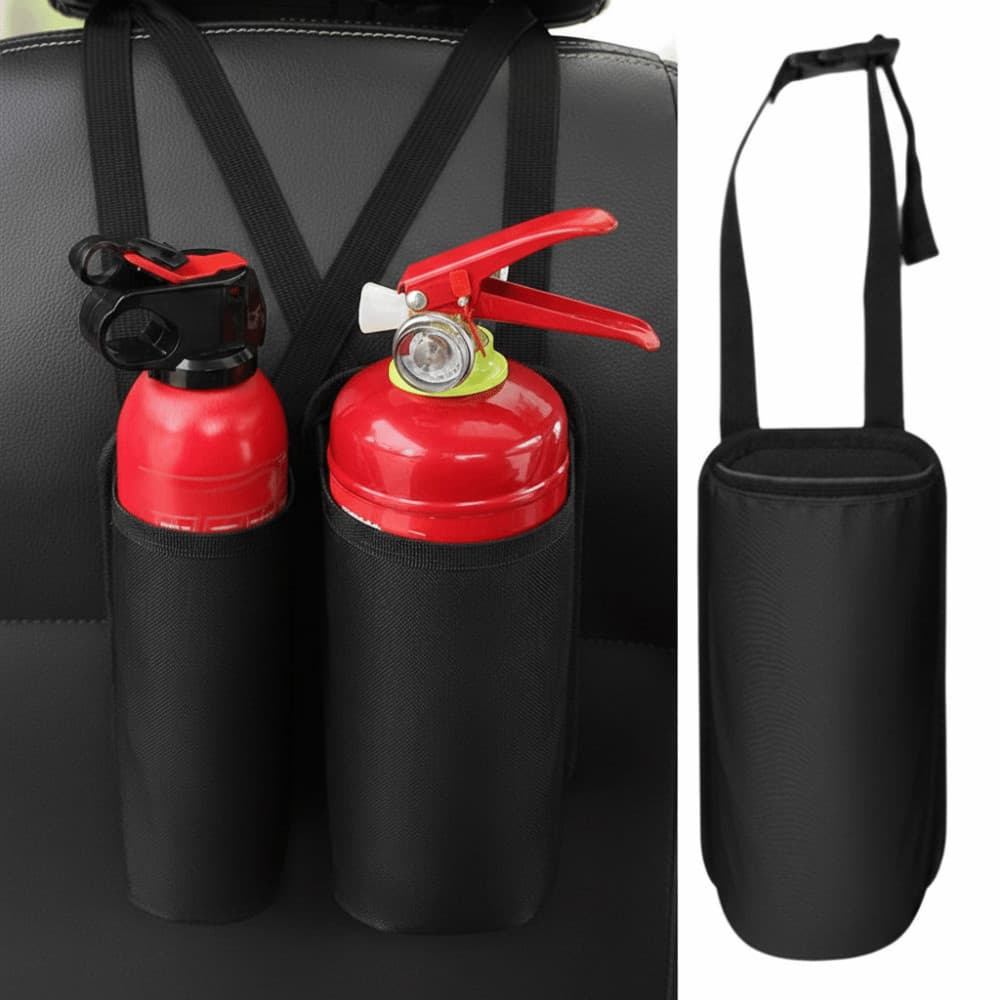 Suporte Para Extintor De Incêndio HWNOSU , Bolsa Multifuncional Suspensa Carro De Armazenamento Organizador De Porta-Mal