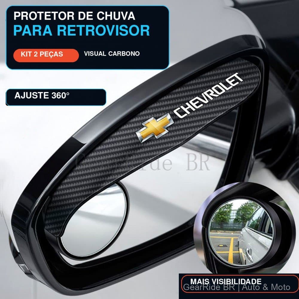 2pcs Espelho Retrovisor De Carro Com Vista Traseira Cega Para Auxiliar A Capa De Chuva Adequado Chevrolet Malibuxl Capti