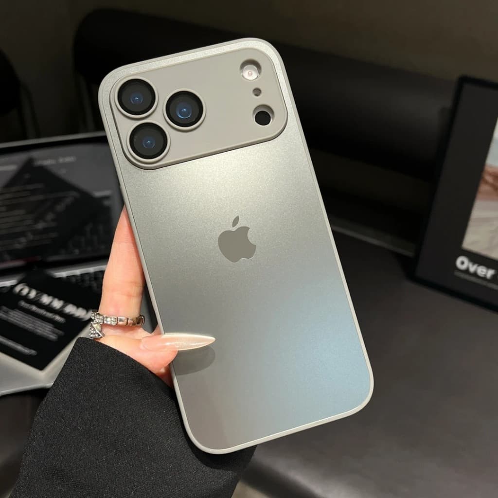Capa de telefone à prova de choque fosca AG de alta qualidade, adequada para iPhone 17 Pro Max, 11 12 13 14 15 Pro 16 re