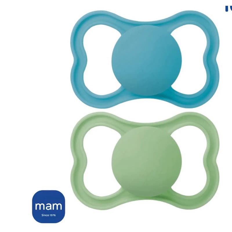 2 Chupeta Mam 16+ Meses Supreme Bico Silicone Original