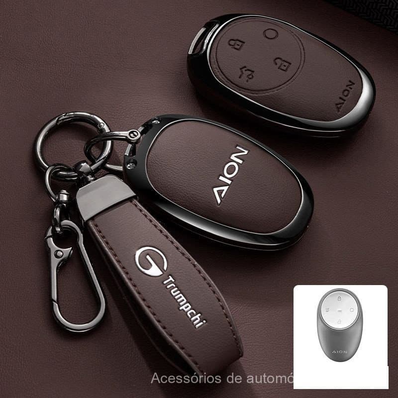 Capa de Chave Remota em Liga de Zinco para Chave de Carro GAC 2025-2026 AION V AION ES RT UT WGFJ