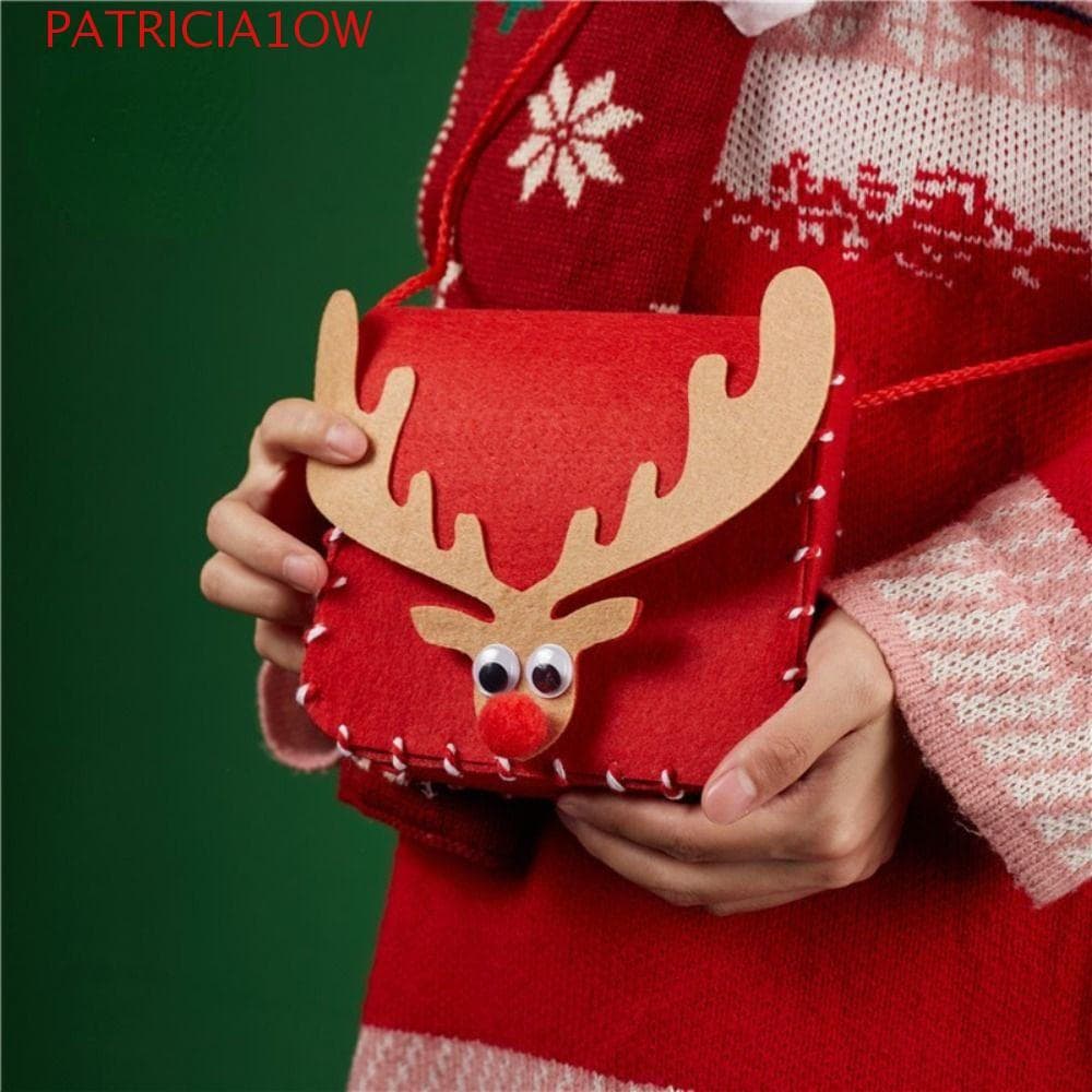 PATRICIA1OW Kit de Materiais DIY para Bolsa de Cervo, Mochila Criativa e Fofa, Bolsa Transversal Feita à Mão, Brinquedo