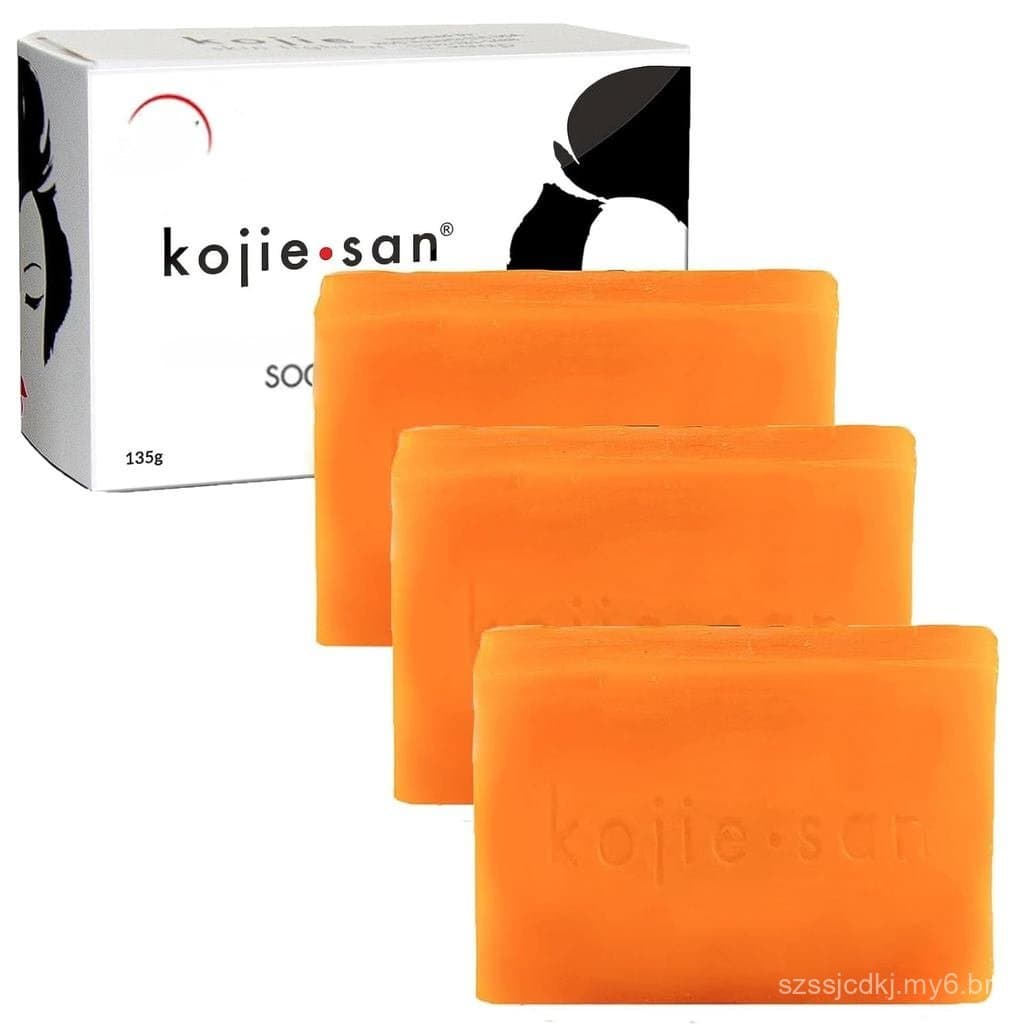Sabonete Kojie para Clareamento da Pele 135g para Manchas Escuras com Óleo de Tea Tree, Sabonete em Barra Kojie de Coco