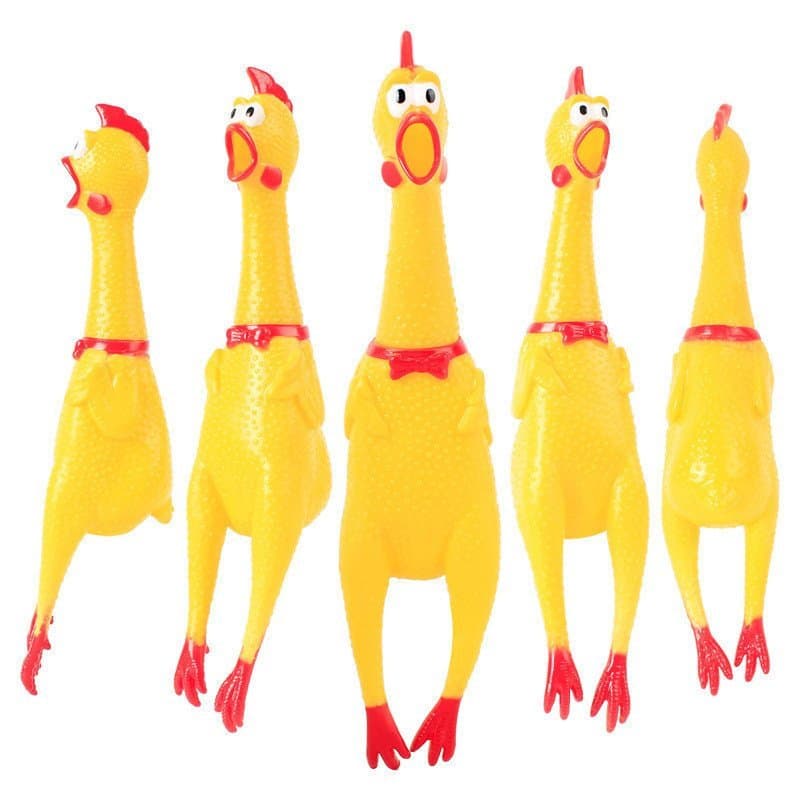 Kit 20 Brinquedos pet Mordedores Pet Frango galinha galo para cachorro cães pequeno porte Tamanho P