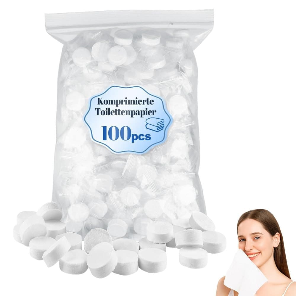 Mini toalhetes, toalhetes de algodão comprimido
