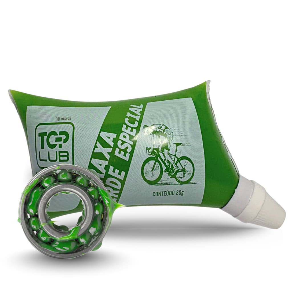 Graxa Verde Premium 80g GX5000 PRIMETECH - Bicicletas, Rolamentos, Caixa Direção, Cubos