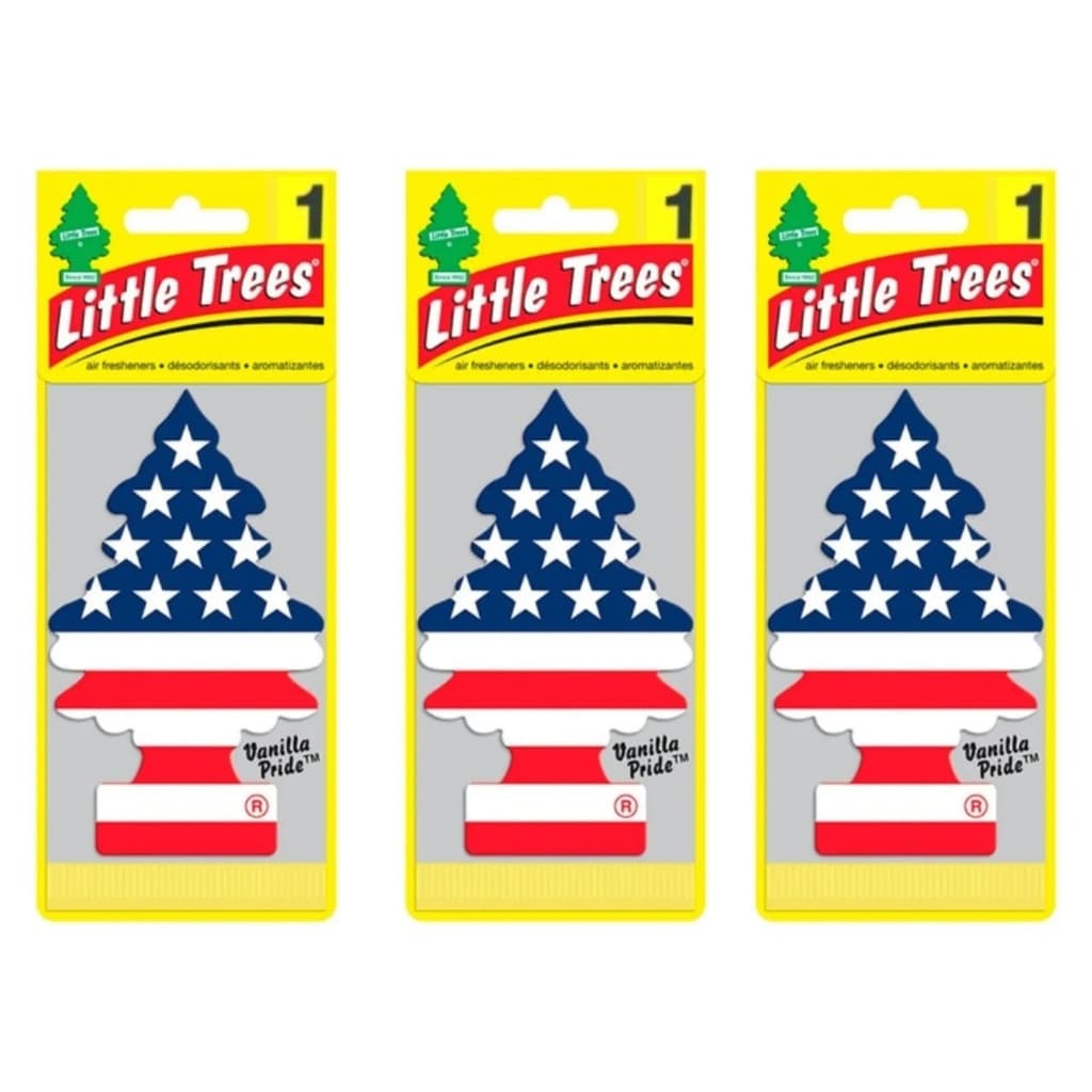 3 Little Trees Aromatizador De Carro Vanilla Eua