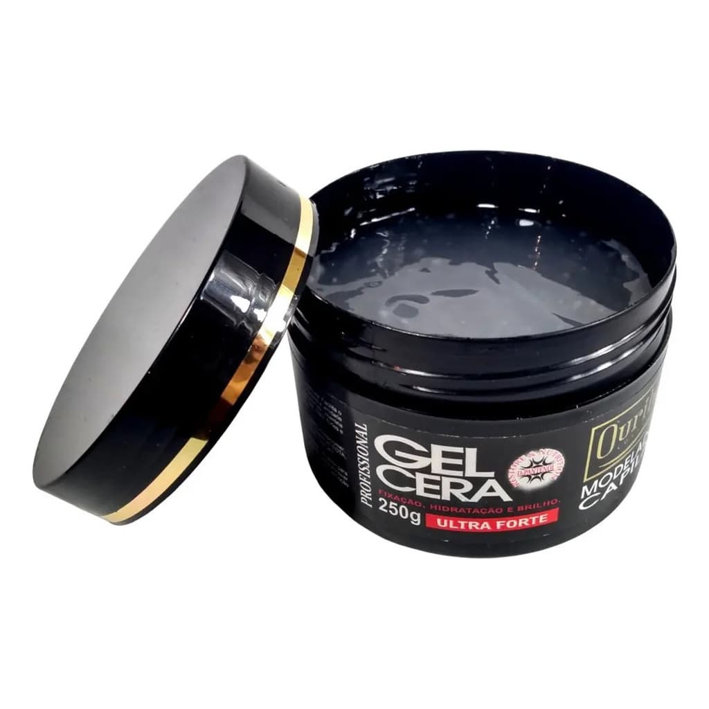 Gel Cera Fixador Capilar Ouribel 250g