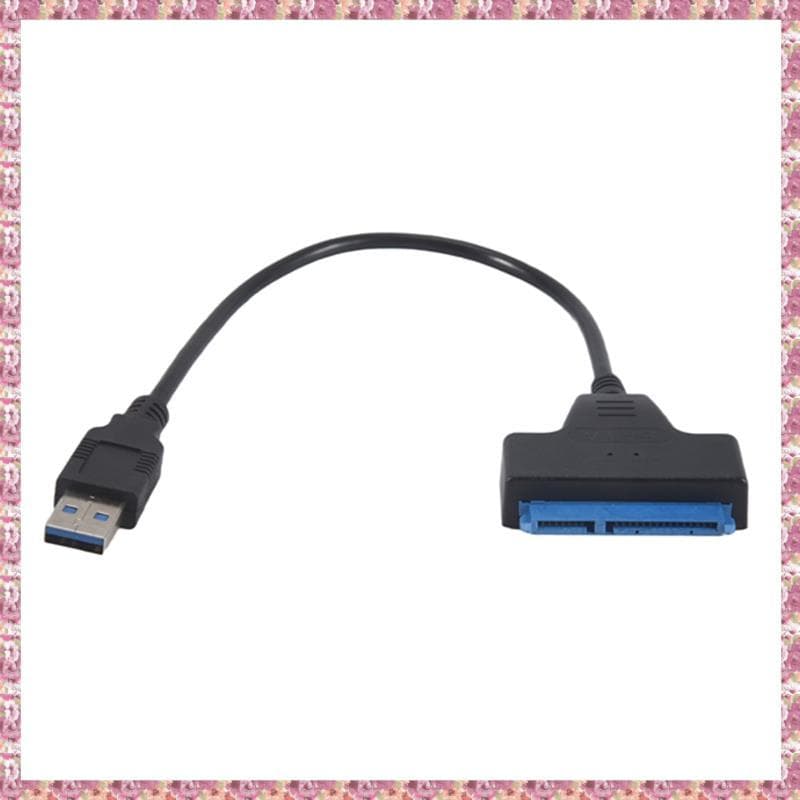 (Zsqa) Cabo USB Sata 3 Para 3.0 Adaptador Suporte 2.5 Polegadas Ssd Hdd Disco Rígido