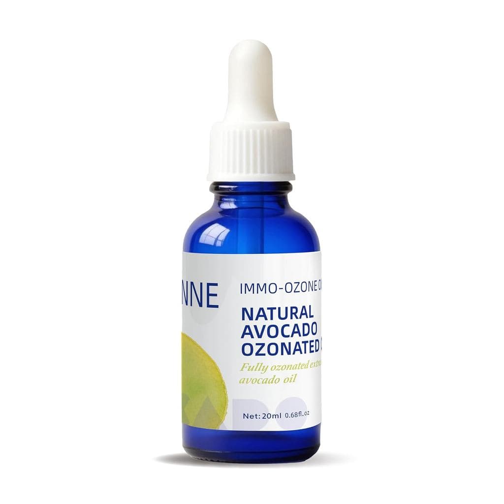 Óleo de Abacate Ozonizado IMMO - Óleo de Abacate Orgânico Ozonizado para a Pele, 0,68 fl oz |   100% Natural e Puro |