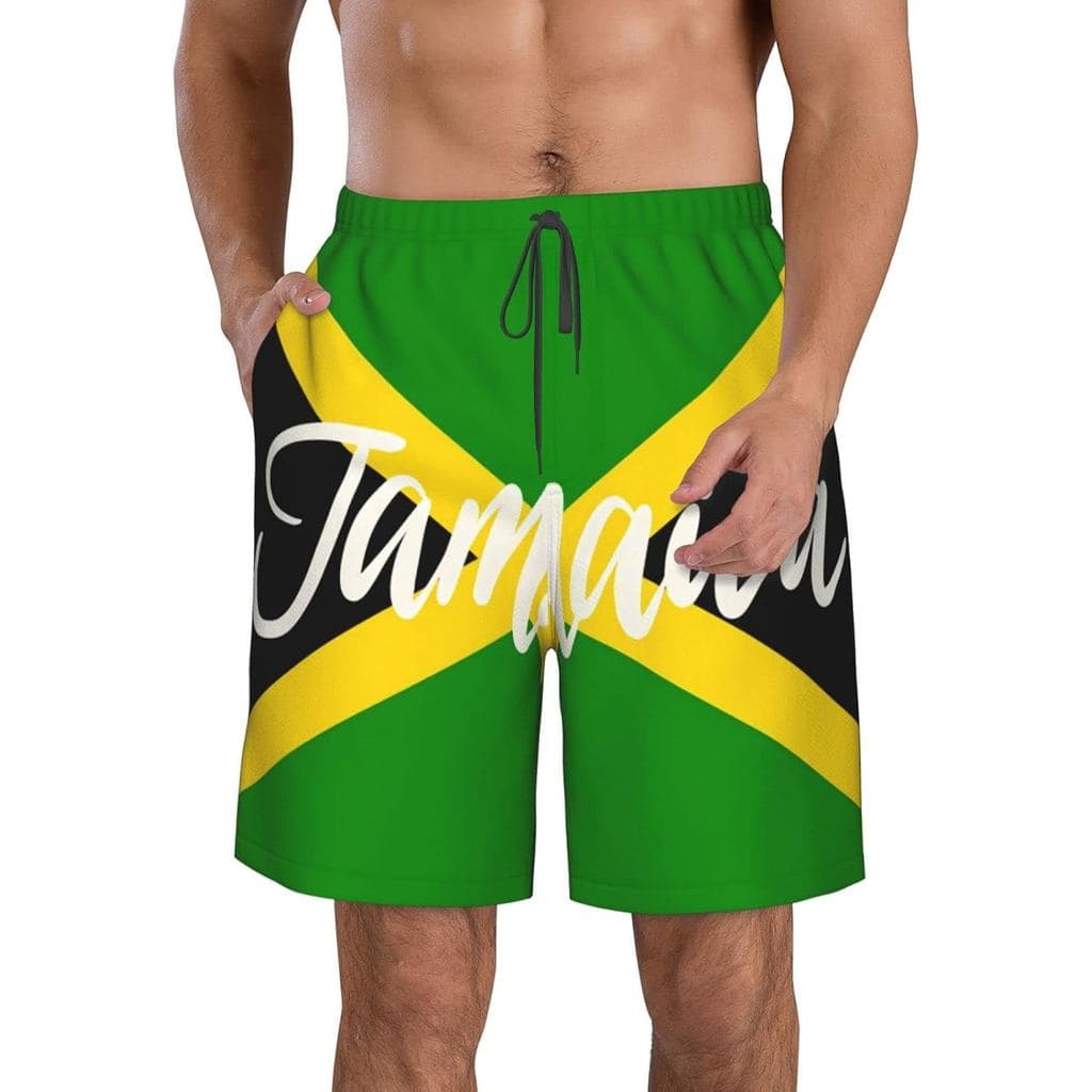 Não Esqueça De Embalar Seus shorts De Praia E Calção De Banho De Secagem Rápida Para Suas Férias Na Jamaica