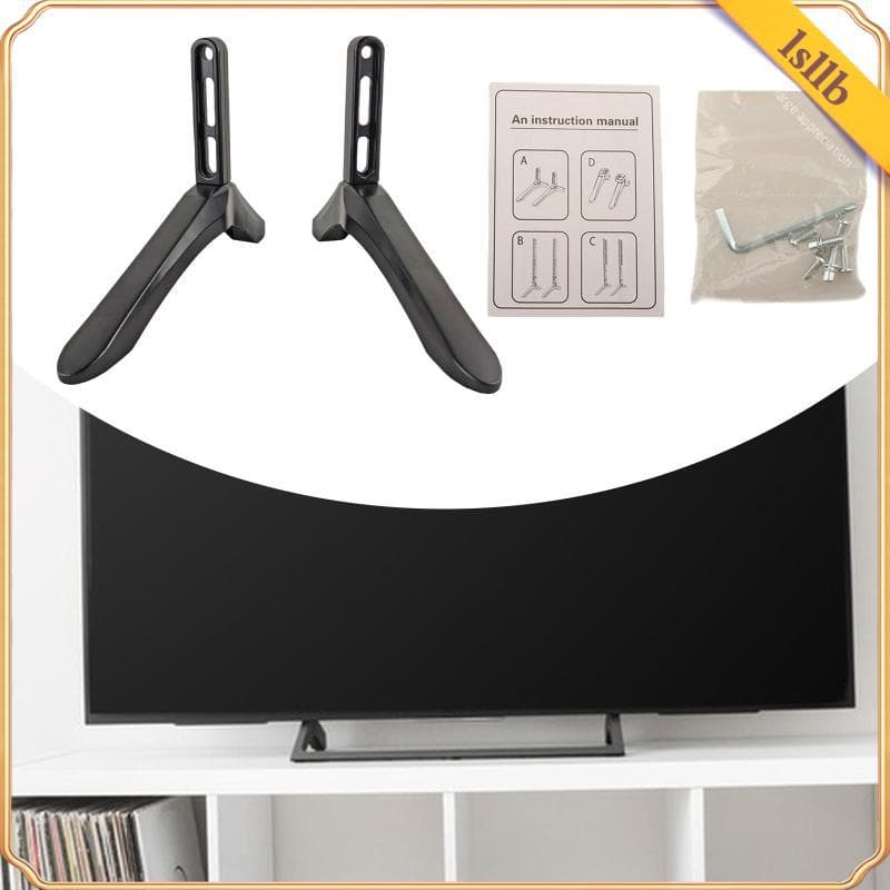 [Lsllb] Base De Suporte Para TV De Mesa , 2 Peças , De A Maioria Das TVs , Pés PP , Suportes De Montagem