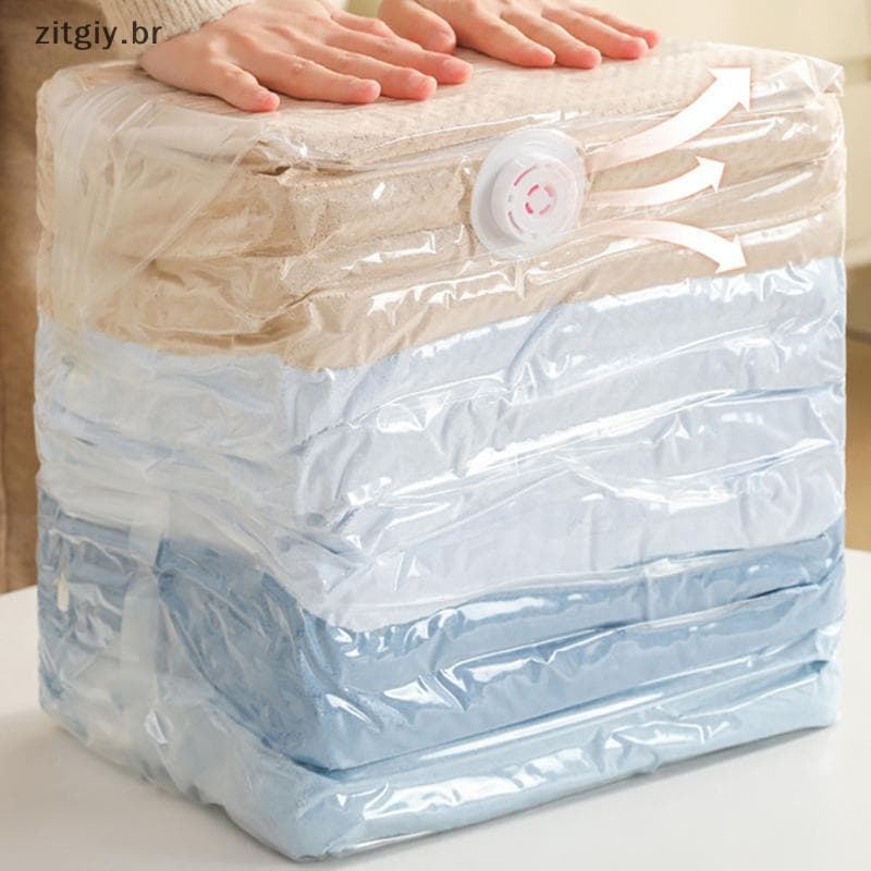 [zitgiy] Thiened Saco De Vácuo Tridimensional Sem Armazenamento Especial Para Roupas Doméstico Bom