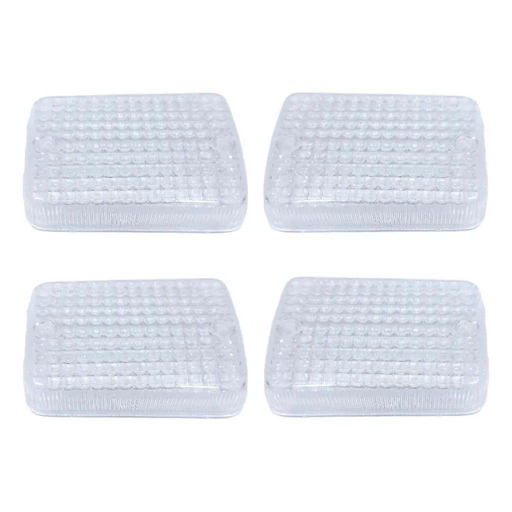 Kit 4 Lente Piscas Pisca Seta Cg 125 Today 125 Turuna 125 ML 125 Titan 125 99 Cristal