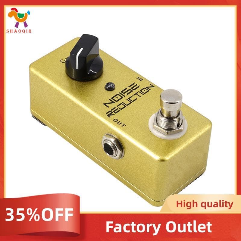 Pedal De Redução De Ruído De Guitarra , Efeitos Elétrica , True Bypass Shell DC 9V 6.35mm