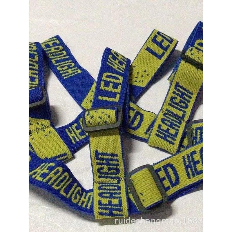 Correia do farol faixa elástica engrossado mineiro lâmpada cinta bandana Extra grosso alta elástica bandana