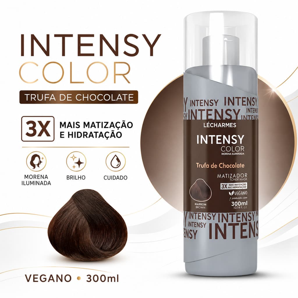 LÉ Charmes Matizador TRUFA DE CHOCOLATE Intensy Color 300ml