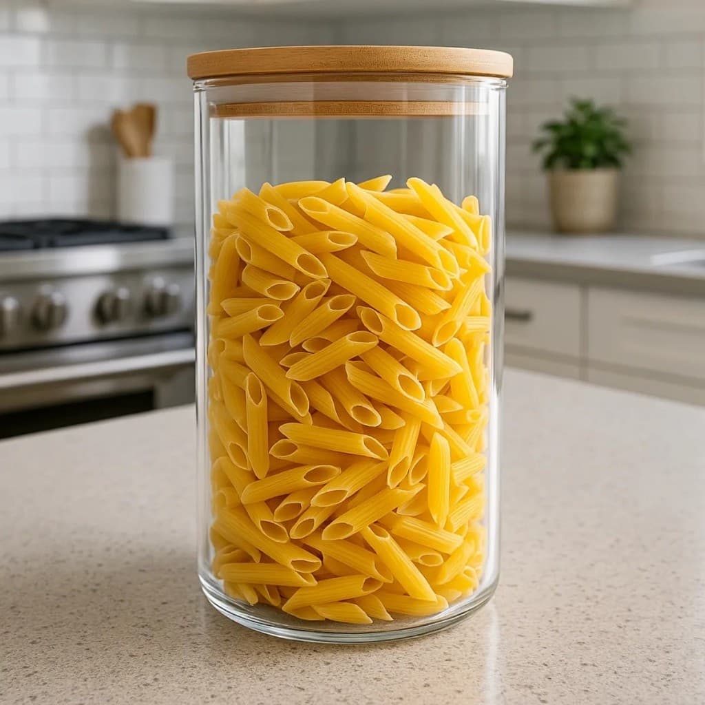 Pote Vidro Tampa Bambu Guarda Comida Conserva Armazena Alimento Recipiente Vasilha Organiza