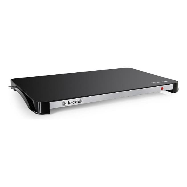 Mesa Térmica Elétrica Pista Quente Vidro 500w Com Led
