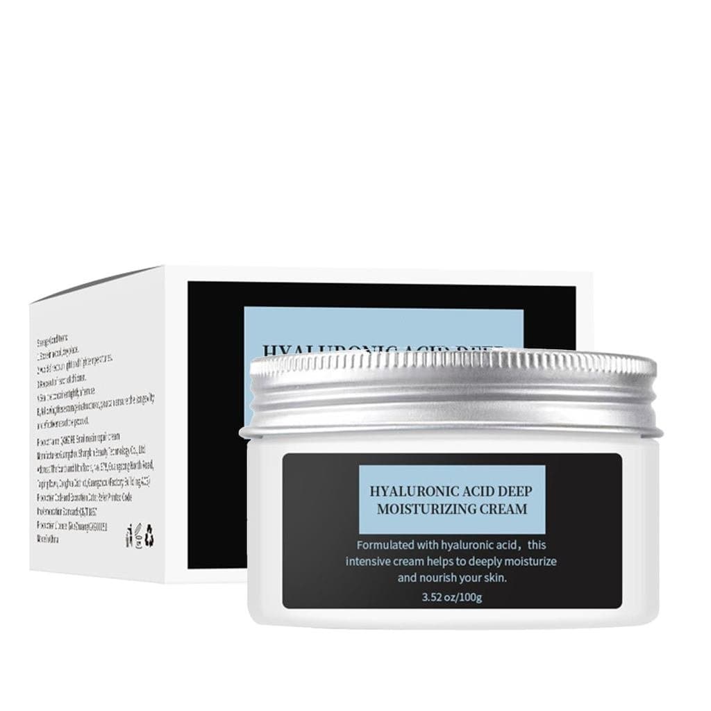 Hidratante de Ácido Hialurônico 3.52oz - Creme Facial Hidratante de Longa Duração para Todos os Tipos de Pele, Nutrição
