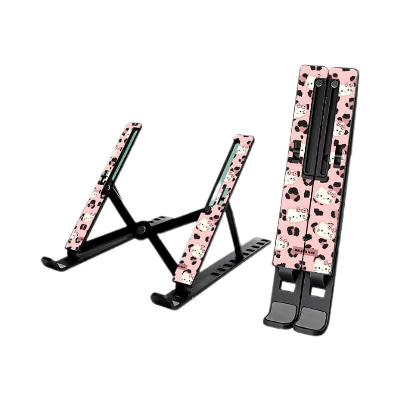 XYLDN87 suporte para Laptop, estrutura de suporte portátil para resfriamento, prateleira dobrável de desenho animado, es
