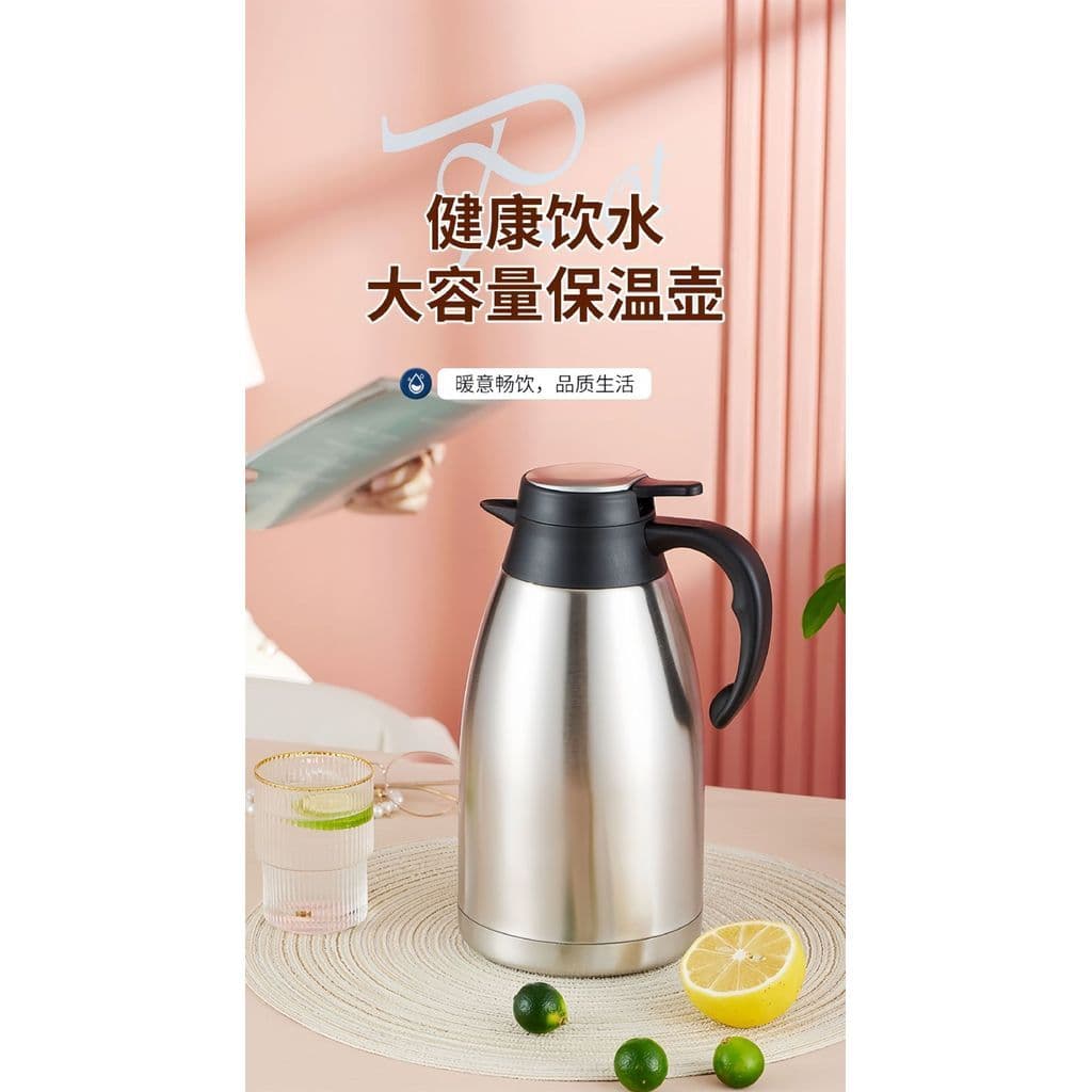 Fabricante atacado garrafa térmica de aço inoxidável dupla camada vácuo garrafa térmica de grande capacidade