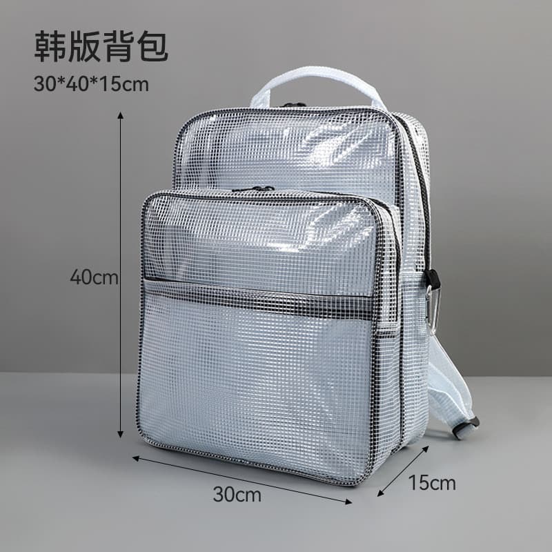 Engrossado Anti-estático chama retardador PVC malha computador mochila poeira-livre local de trabalho dedicado saco FAB