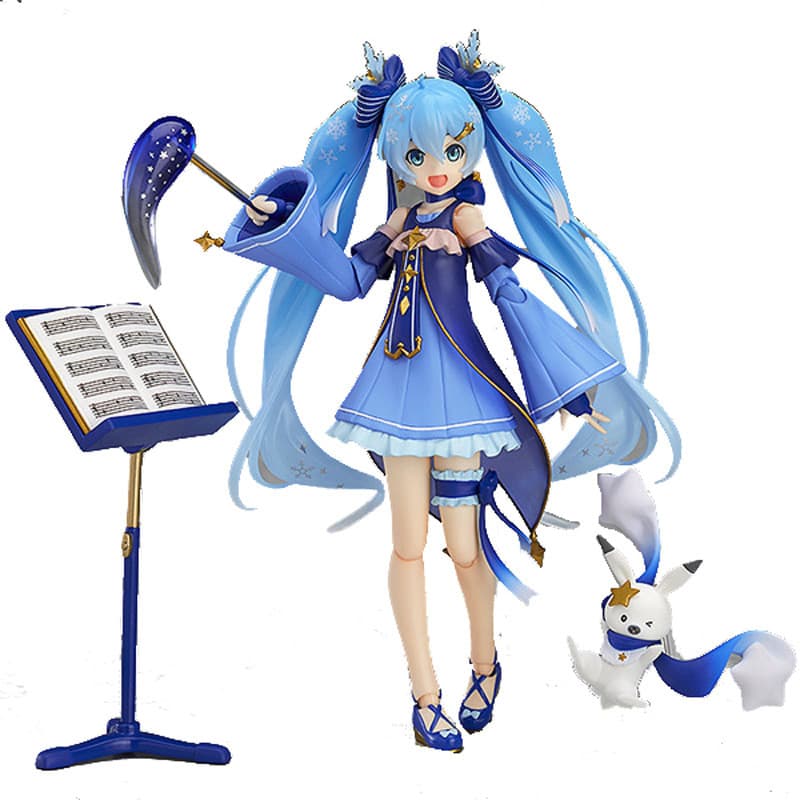 Hatsune Miku Hatsune FigmaEX037 Céu Estrelado Neve Hatsune Caixa FigmaEX037 Modelo