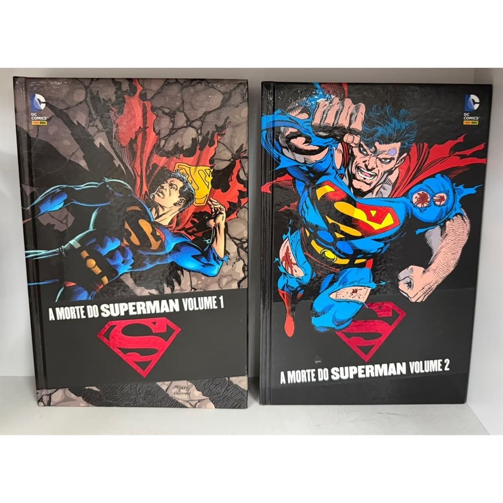 A Morte do Superman Vol. 1 e Vol. 2 autor Dan Jurgens; Karl Kesel; Jerry Ordway