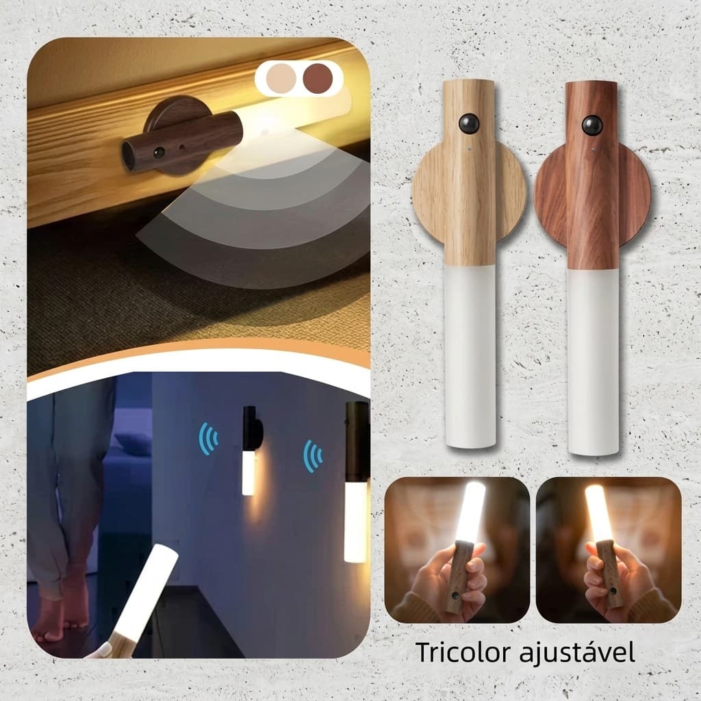 Luminaria Led Recarregavel Decorativa Para Ambiente Acolhedor