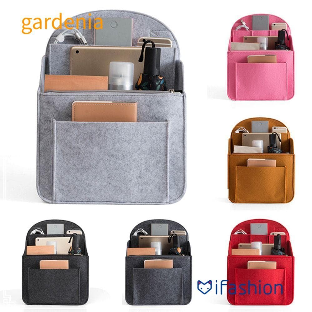 GARDENIA Mochila Inserir Bolsa Pequena , Organizador De Maquiagem De Viagem Interior Feminina , Cabe Em Vários Sacos