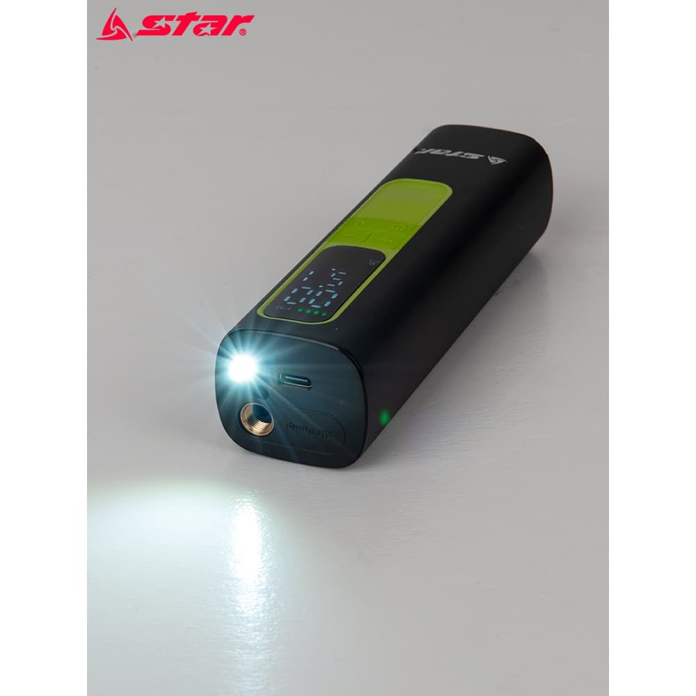 Estrela inteligente Display Digital bomba de bola cinta pressão ar pé cesta linha Universal portátil bomba elétrica XA20