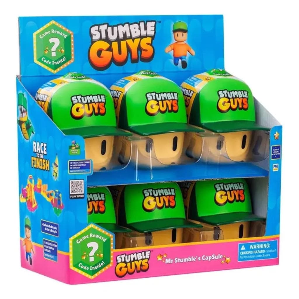 Display Stumble Guys Série 3 c/6 Cápsulas Sortidas - Multikids NB
