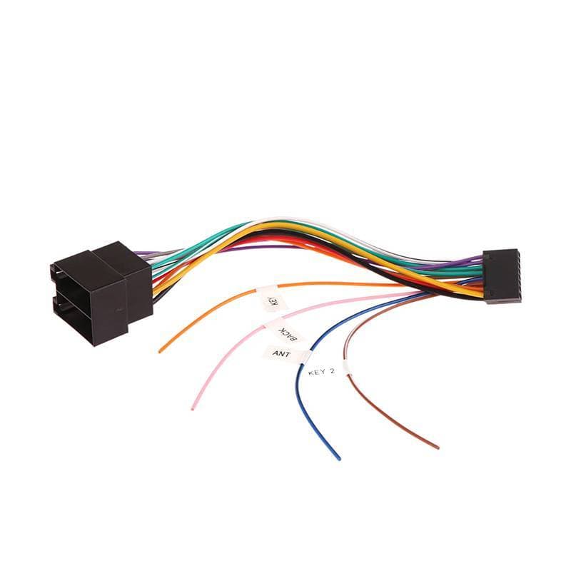 LTBR Cabo De Alimentação Modificado Para Carro De 16 Pinos Alto-Falante ZHANGXUN Android Adaptador De Linha Traseira ISO