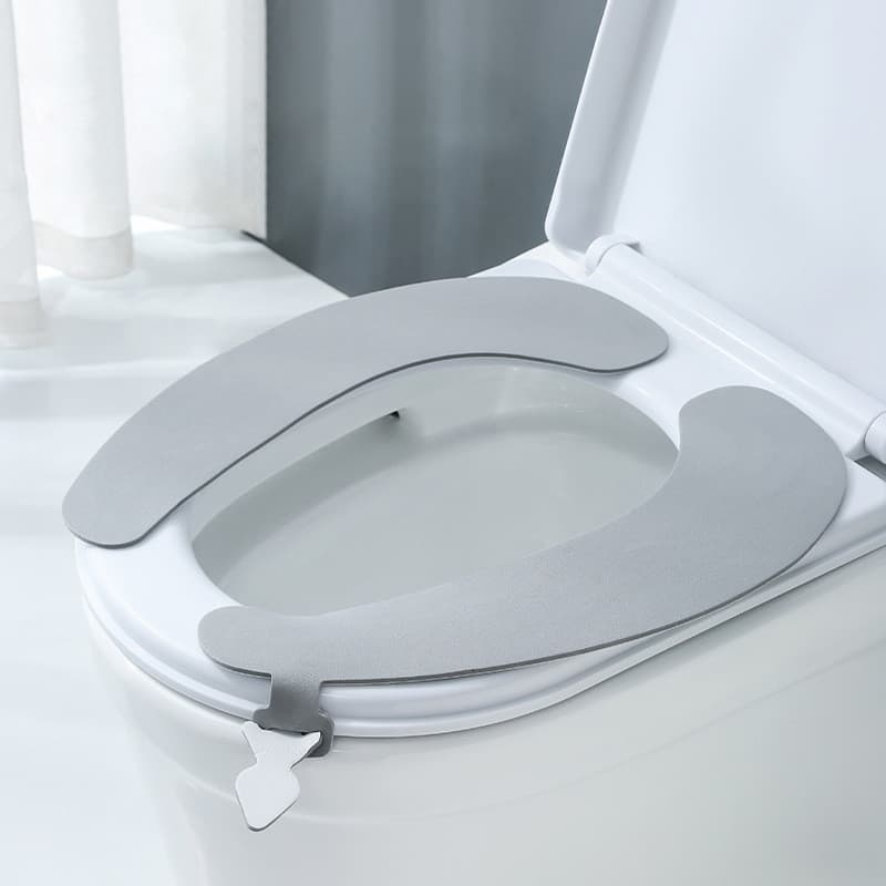 Almofada de assento de vaso sanitário à prova d'água, quatro estações, estilo Universal de inverno, pasta de assento de
