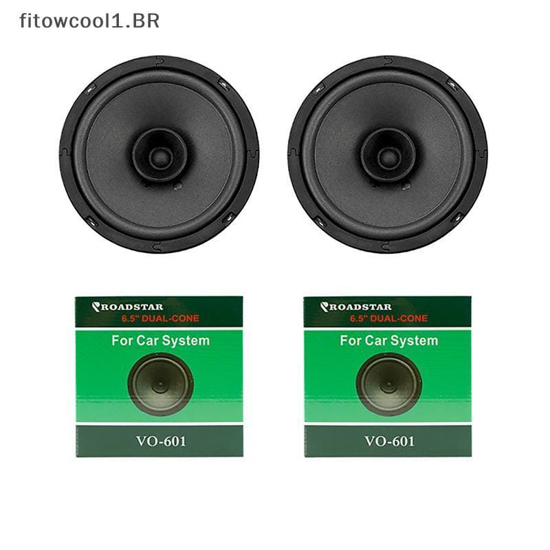 FCBR 4/5/6.5 Polegada Alto-Falantes Do Carro Coaxial Verde Subwoofer Universal Áudio Automotivo Freqüência De Gama Compl
