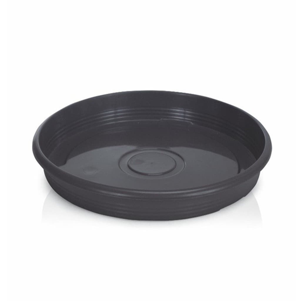 KIT 2 PRATOS P/ VASO REDONDO 13,3CM ALTURA 2CM PLASTICO