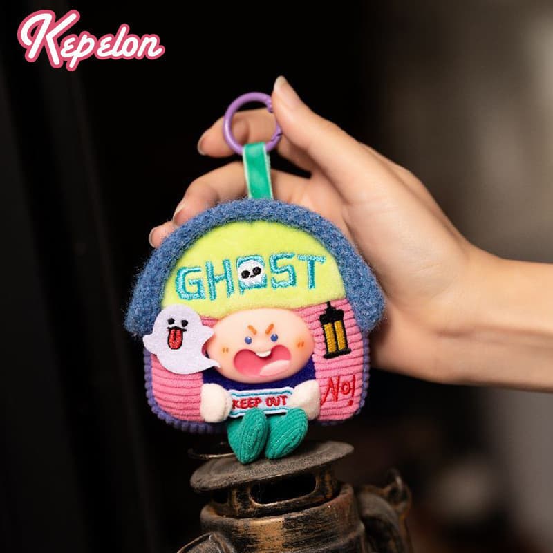 Bolsa de moedas de pelúcia em formato de desenho animado, brinquedo fofo e moderno, série impressionante, estojo para fo