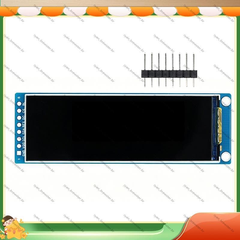 [Preferência R] Tela LCD TFT De 2.79 Polegadas NV3007 , Resolução 142x428