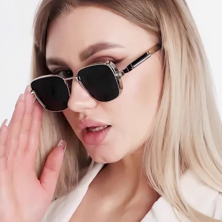 ✨❤✨ Novos óculos de sol masculinos viagem rua tiro óculos de sol masculino feminino High-End moda óculos de sol estilo S