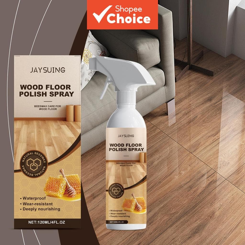 Único Conjunto Não Tóxico Natural Cera De Abelha Azeite Madeira Polonês Spray Nutritivo Agente De Cuidados De Piso Prote
